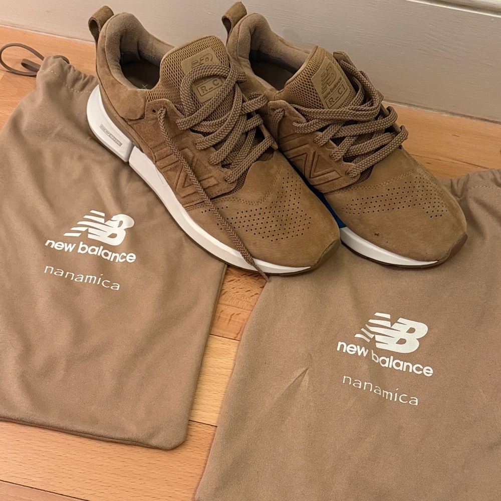 New Balance x Nanamica Tan Sneakers